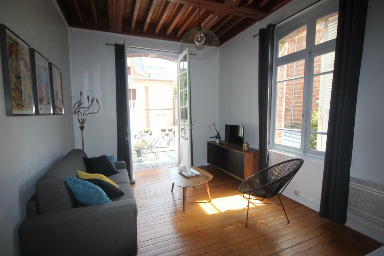 Studio + Terrasse Centre-Ville Villers Sur Mer 아파트 외부 사진